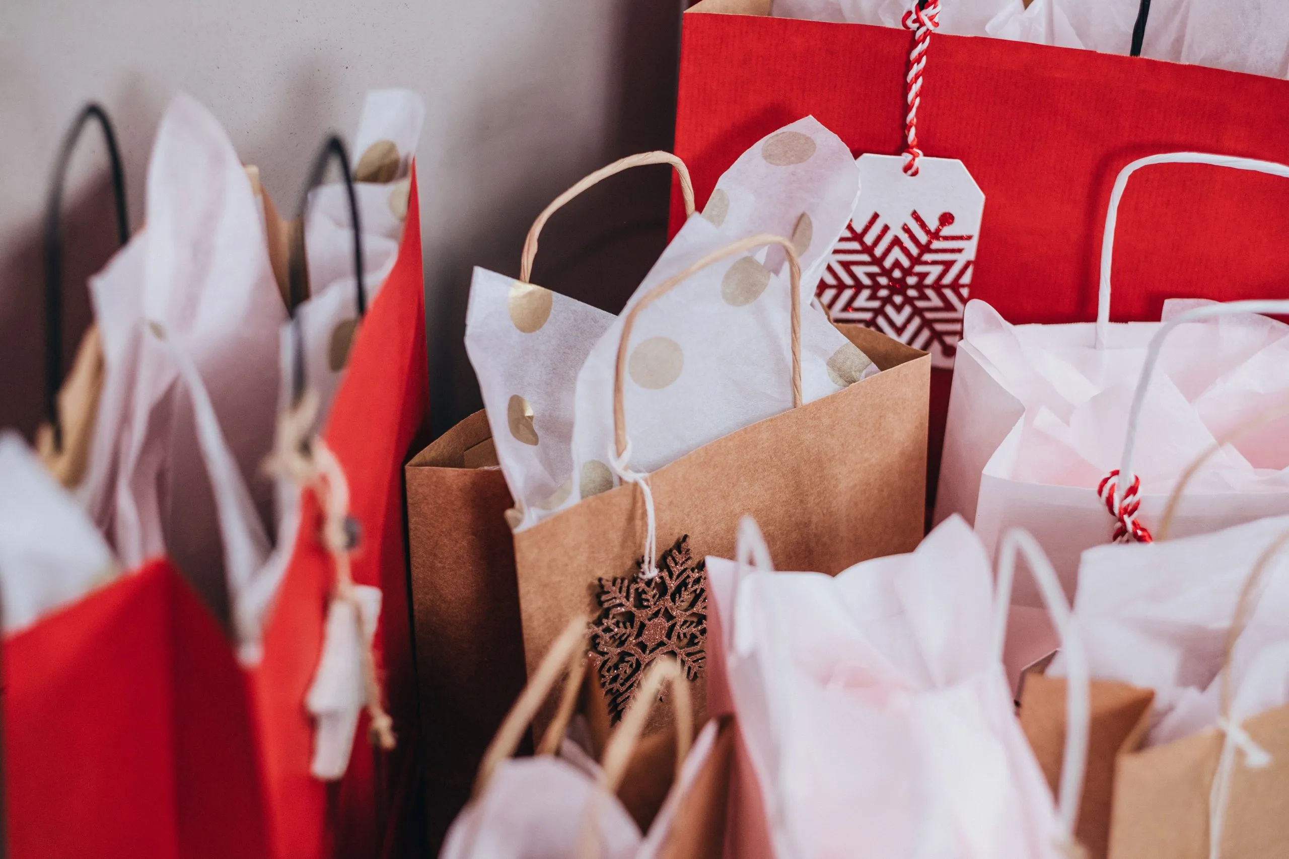 paquet cadeaux pour Noël