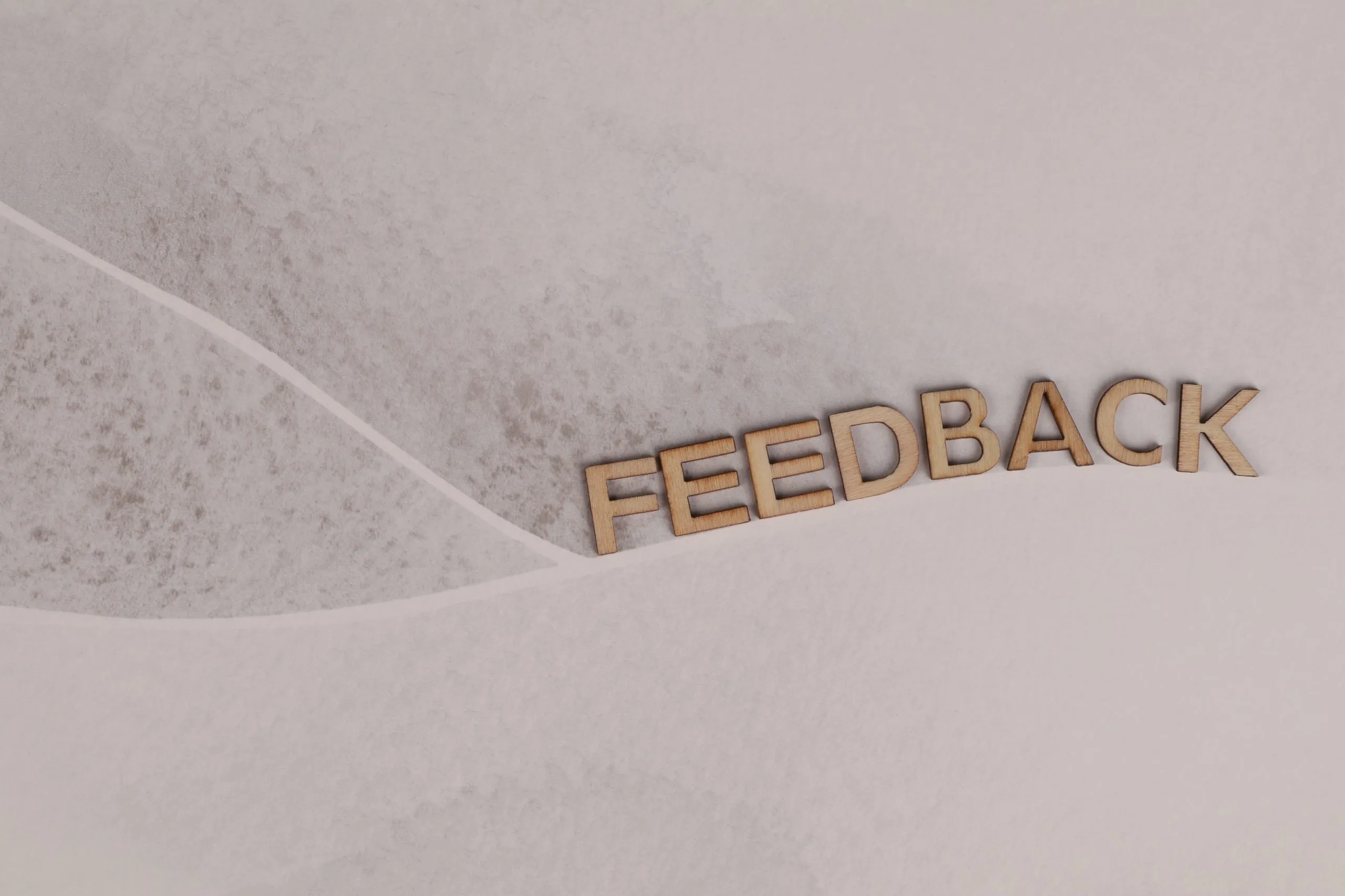 feedback en lettre