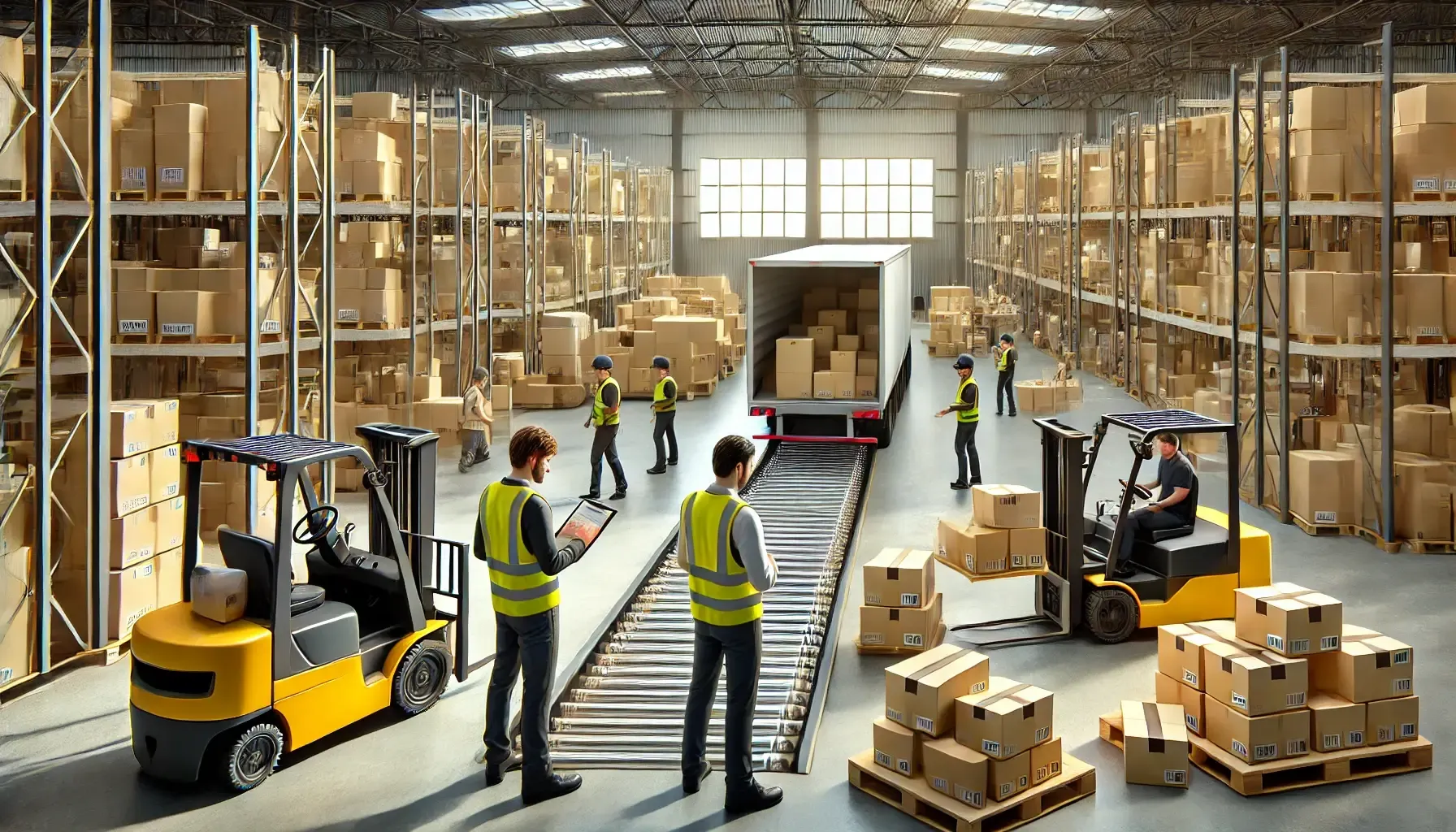 Efficient Handling in Delivery Service: Optimising Same-Day Delivery for Maximum Efficiency
